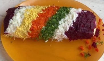 Взрыв вкуса: рецепт яркого и аппетитного салата «Хлопушка»