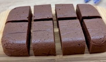 Постный десерт из бананов и какао