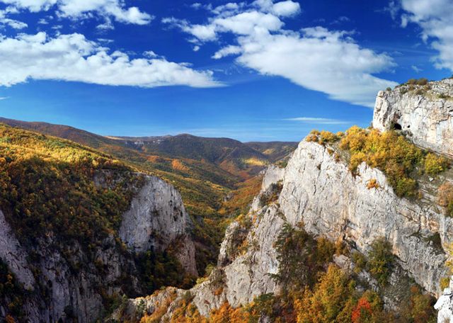 Большой каньон. Крымские горы
