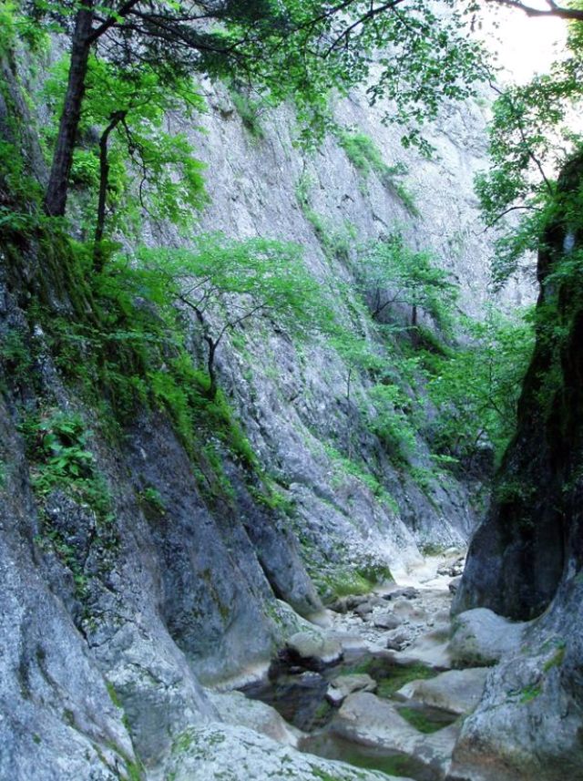 В большом каньоне Крыма