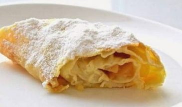 Штрудель с яблоками классический