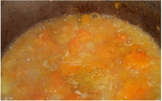Суп-пюре из тыквы классический