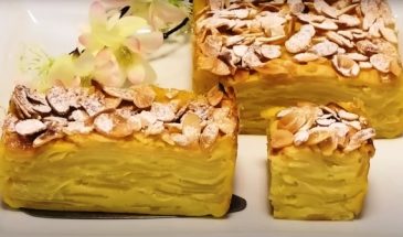 Яблочный пирог без теста. Из простых, доступных ингредиентов — замечательный торт