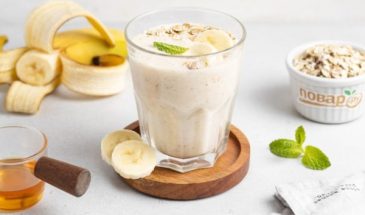 Цельнозерновой смузи с бананом