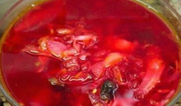 Классический борщ с мясом