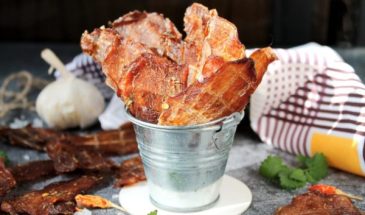 Чипсы из курицы с соевым соусом в сушилке