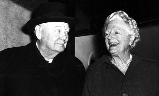 Уинстон и Клементина Черчилль