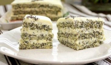 Невероятный вкус: рецепт маково-лимонного торта «Царица Эстер»