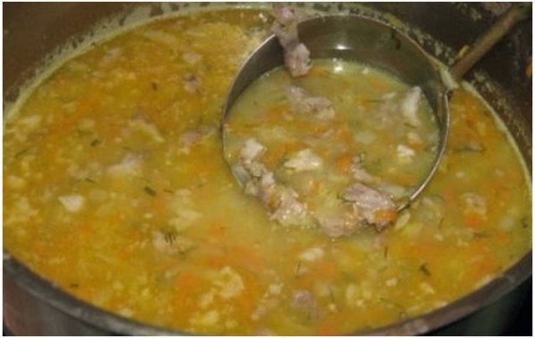 Гороховый суп классический
