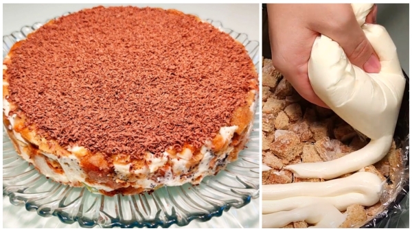 Самый вкусный торт без выпечки: готовится моментально. Любимый десерт моих детей