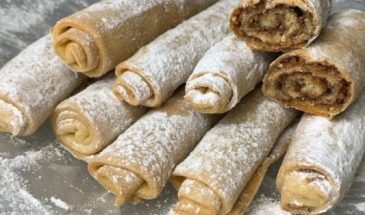 Быстрые ореховые трубочки: лучший рецепт