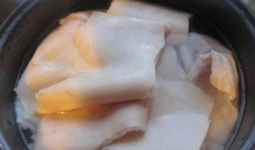 Рецепт: Печеночный паштет — с фасолью и салом
