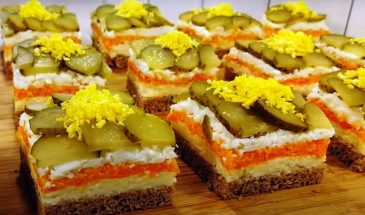 Потрясающая закуска на праздничный стол. Просто — не значит не вкусно