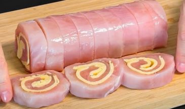 Вот как я готовлю куриные грудки для гостей. Куриные рулетики с сыром