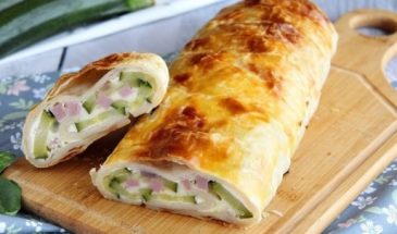 Штрудель с кабачками: рецепт вкусного пирога