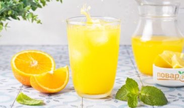 Домашняя фанта из апельсинов и лимона