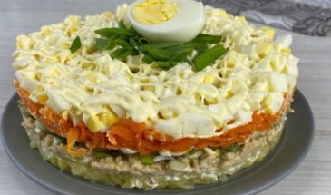 Не «Оливье», но такой же вкусный. Салат «Нежнее нежного»: один из моих самых любимых салатов
