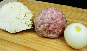 Беру овсяные хлопья, капусту и 300 грамм фарша. Рецепт полезного и вкусного ужина в духовке