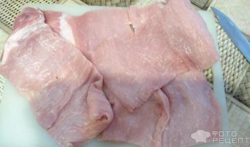 Рецепт: Рулет из свинины — в духовке