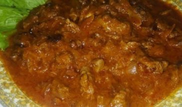 Подлива из свинины на сковороде
