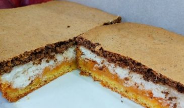 Яблочный пирог с кокосовой начинкой