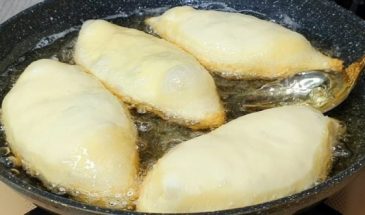 Жареные пирожки с картофелем