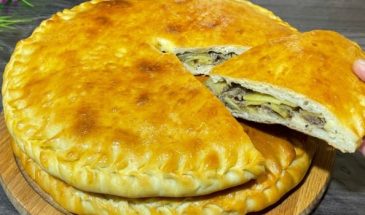 Не устаю его готовить детям. Вкусный и сочный пирог без хлопот: обед для всей семьи