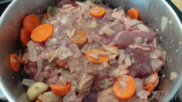 Рецепт: Паштет сливочный из куриной печени - Со сметаной