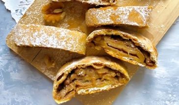 Ореховый штрудель по простому рецепту: как приготовить вкусную выпечку