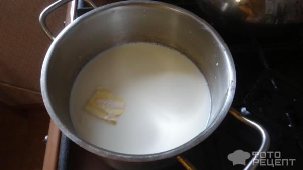 Рецепт: Пудинг молочный с шоколадной крошкой - Быстро , просто и вкусно.