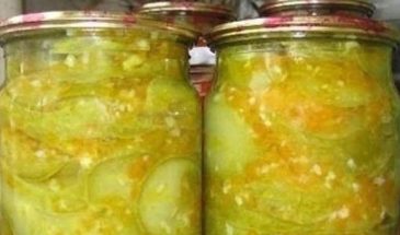 Кабачки в остром соусе: рецепт вкусной закуски на зиму