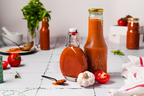 Острый кетчуп на зиму – идеальное дополнение к мясу или овощам