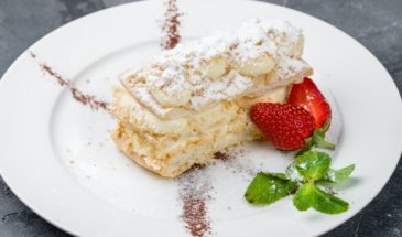 Постный торт «Наполеон»: без масла, яиц и молока