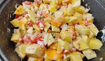 Рецепт: Курица с овощами в фольге в духовке — и обязательно с тыквой!