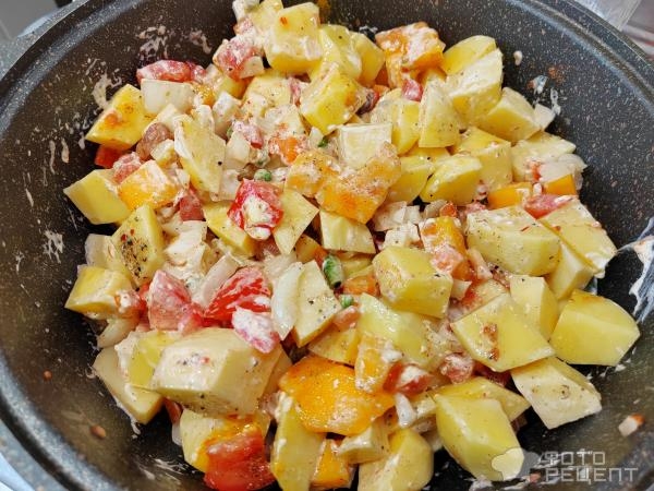 Рецепт: Курица с овощами в фольге в духовке — и обязательно с тыквой!