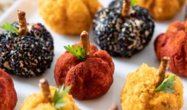 Идеальная закуска на осень в виде мини-тыкв к столу или на Геловин