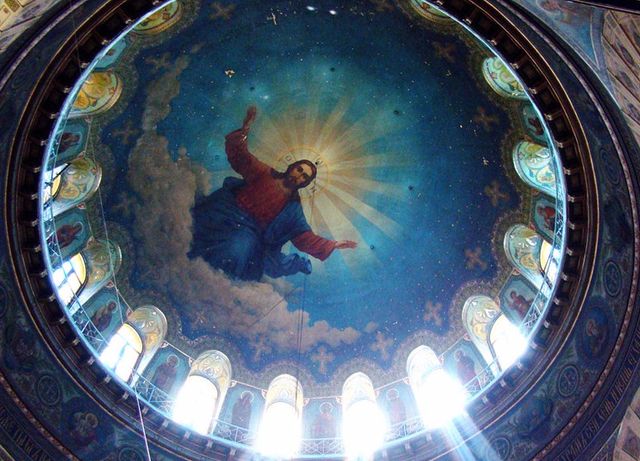 Собор Святого Николая Чудотворца - роспись купола