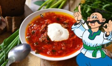 Настоящий украинский борщ со свининой