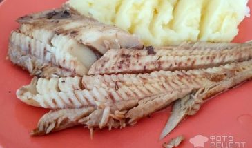 Рецепт: Терпуг запеченный в фольге — в духовке — быстро и просто