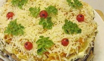 Печеночный торт из куриной печени