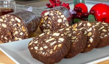 Сладкая колбаска со сгущенкой