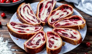 Завиванцы с вишней и орехами – старинный рецепт украинской кухни