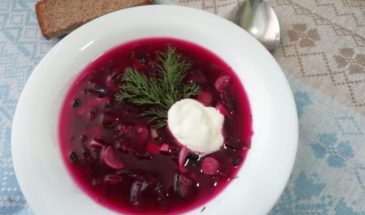 Борщ как в столовой: классический рецепт