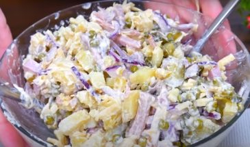 Соседка из Турции поделилась рецептом. Все ищут такой салат на столе: сытно и вкусно