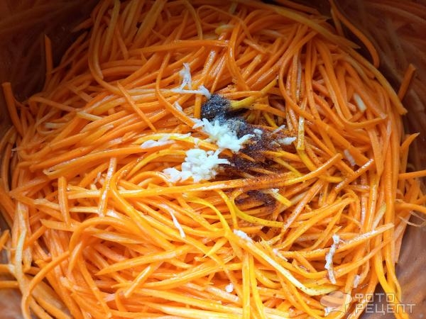 Рецепт: Морковча - без добавления лука