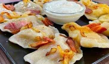 Польские пероги с картошкой и творогом
