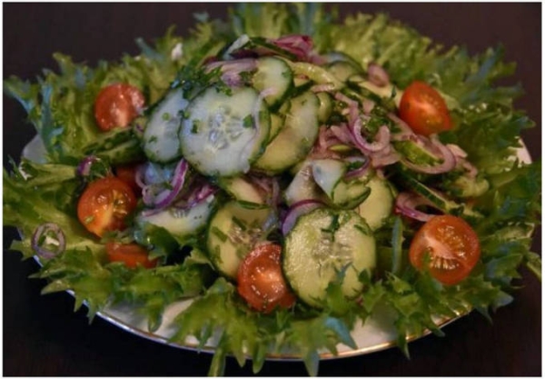 Греческий салат классический