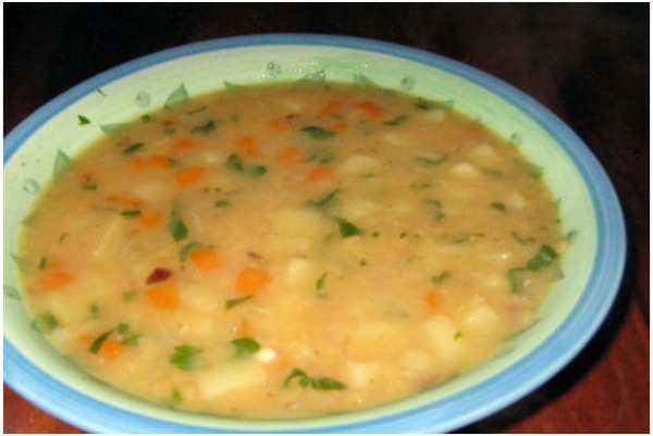 Суп из чечевицы