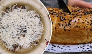 Пирог «Жюльен» с курицей и грибами
