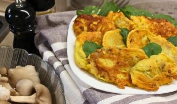 Сочные вешенки в кляре